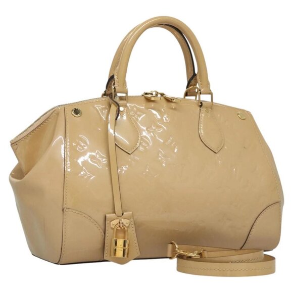 LOUIS VUITTON Monogram Vernis Santa Monica Hand Bag Dunne M50421 LV Auth ep8238 - Picture 1 of 16